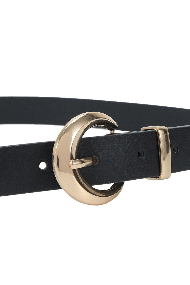 ROUND BUCKLE DANDY BELT