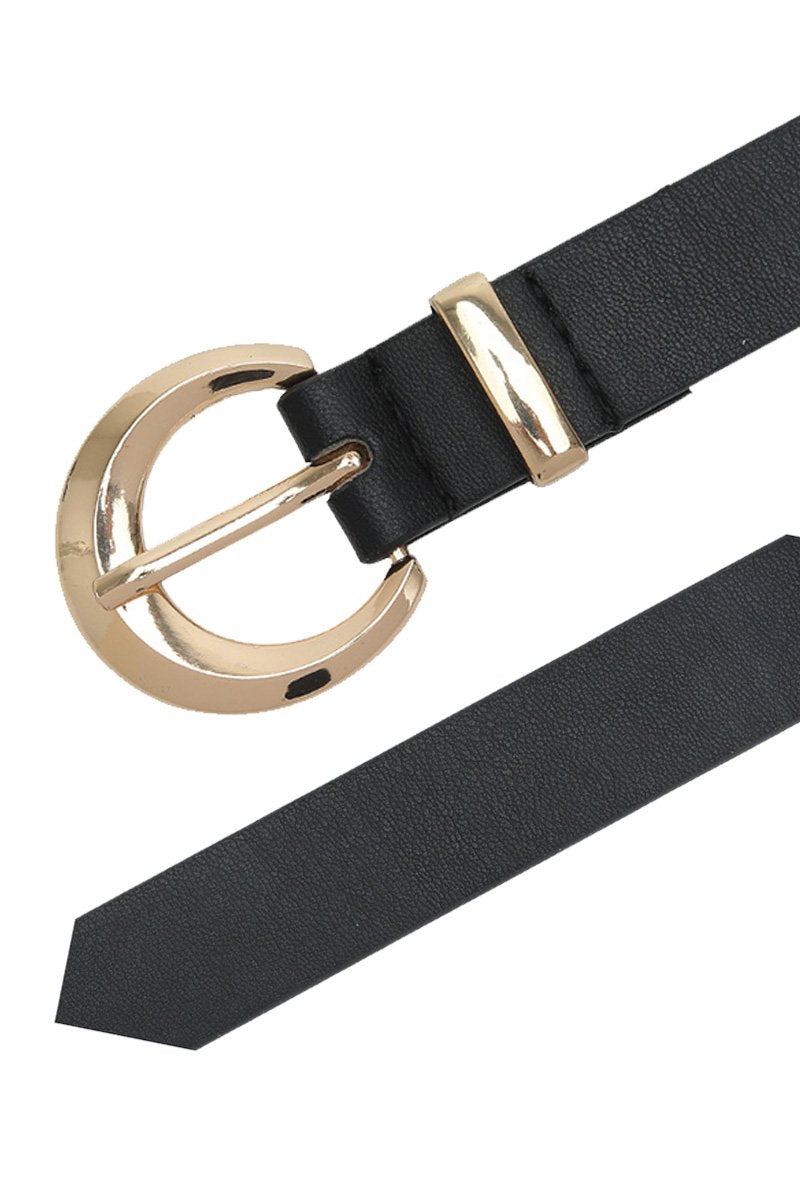 ROUND BUCKLE DANDY BELT