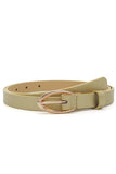 SIMPLE BASIC CASUAL LEATHER BELT