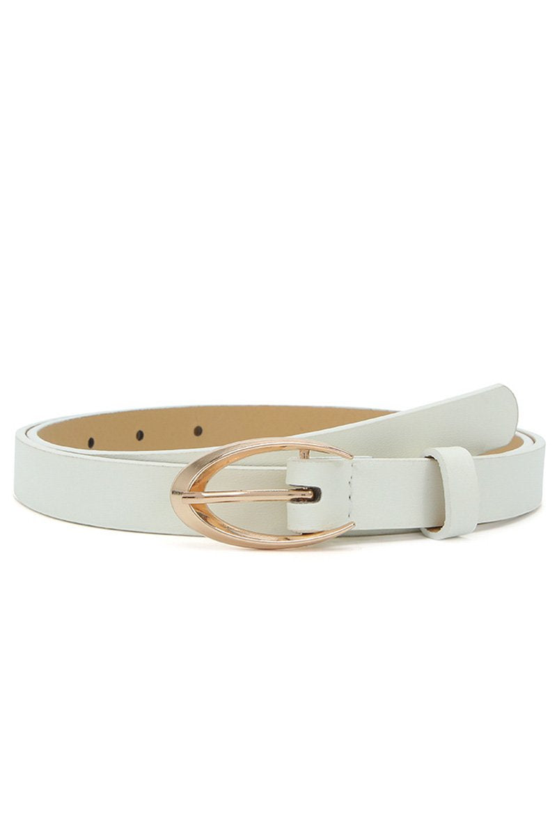 SIMPLE BASIC CASUAL LEATHER BELT