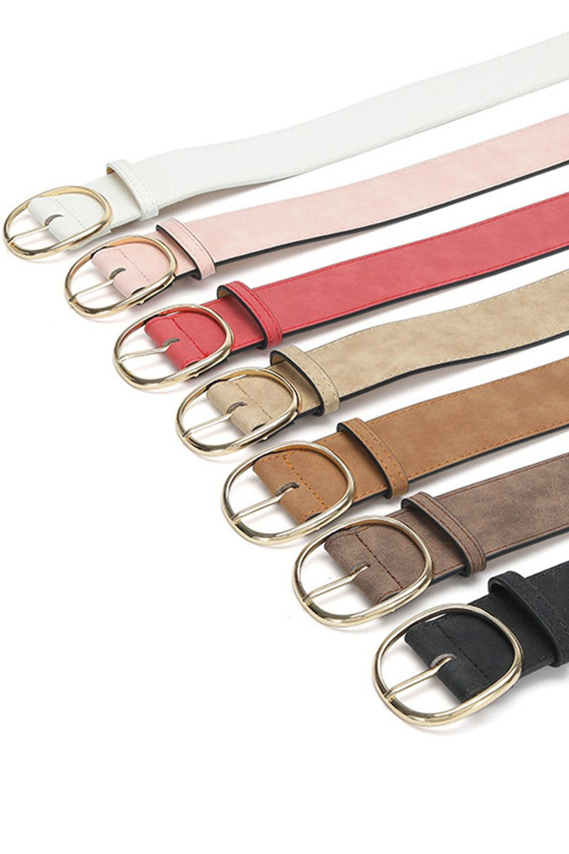 SLIM RING BUCKLE DANDY BELT