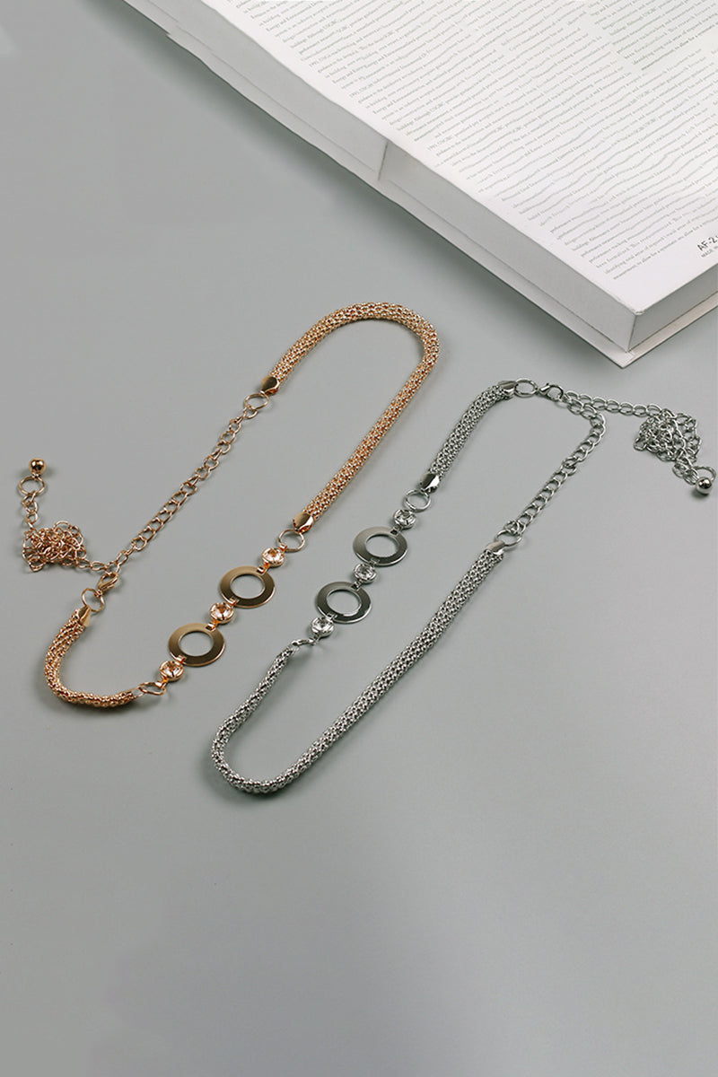 WOMEN METAL DIAMOND WAIST CHAIN