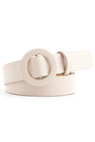 ROUND BUCKLE BELT