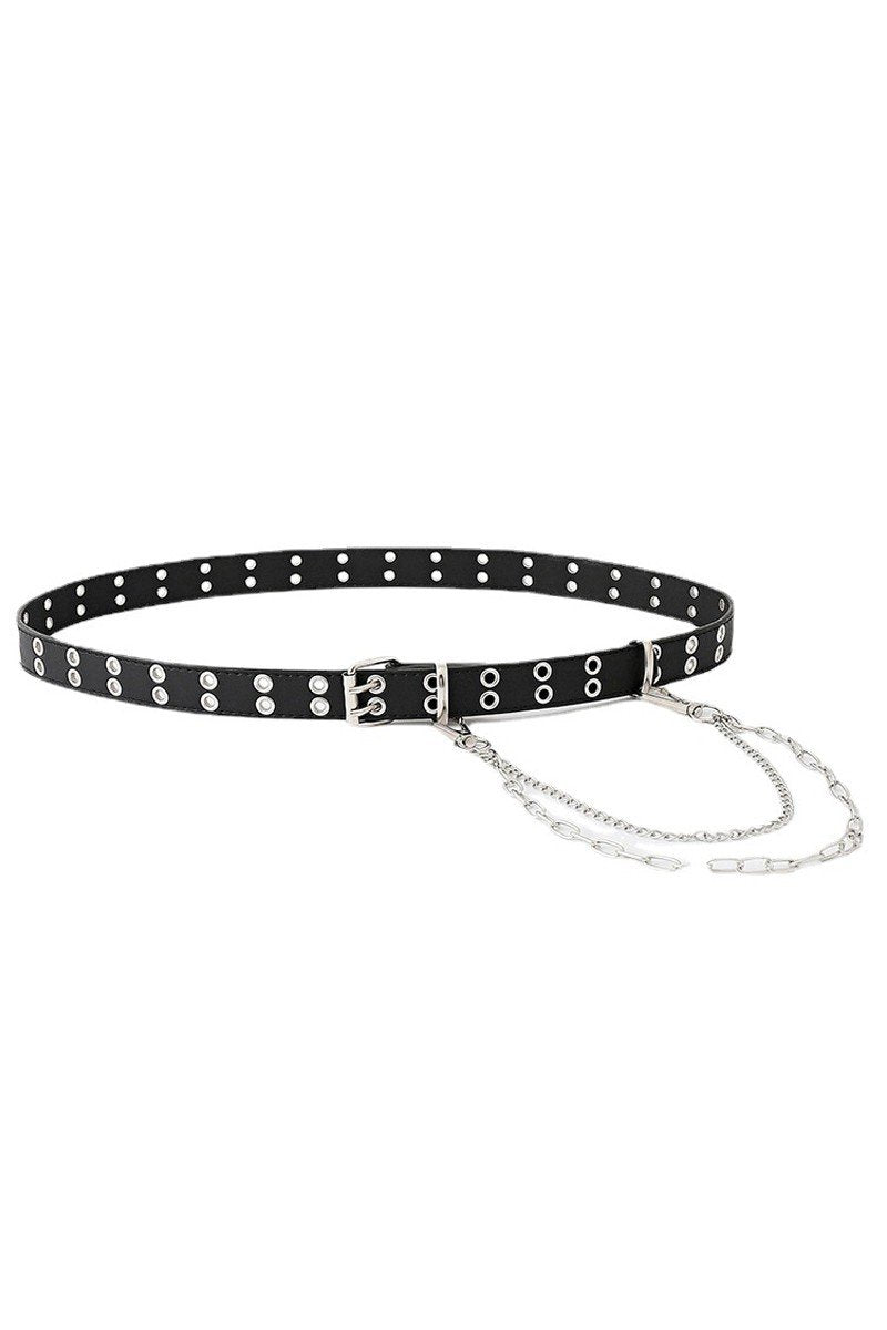 DOUBLE PRONG CHAIN DECKED BELT