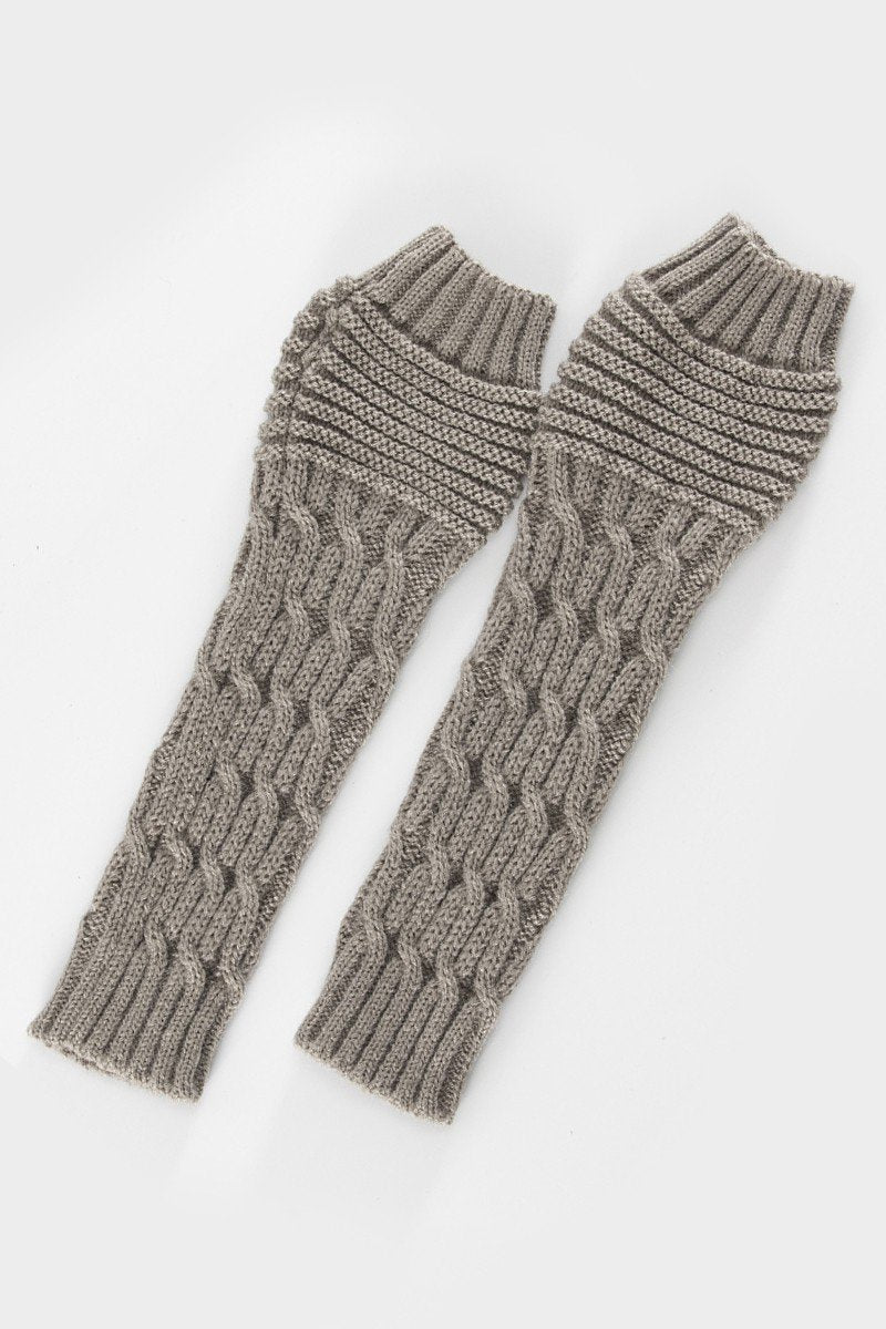 WINTER SOLID KNIT TRENDY HAND WARMERS