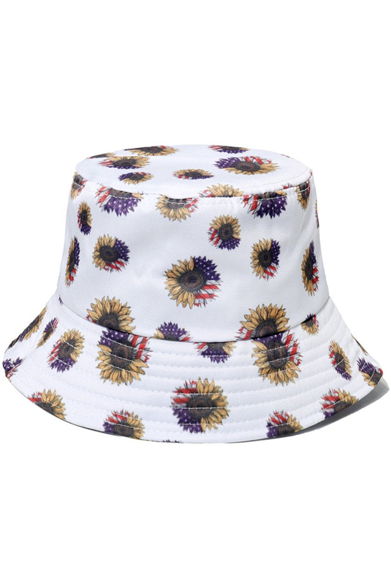 PATTERNED CASUAL BUCKET HAT