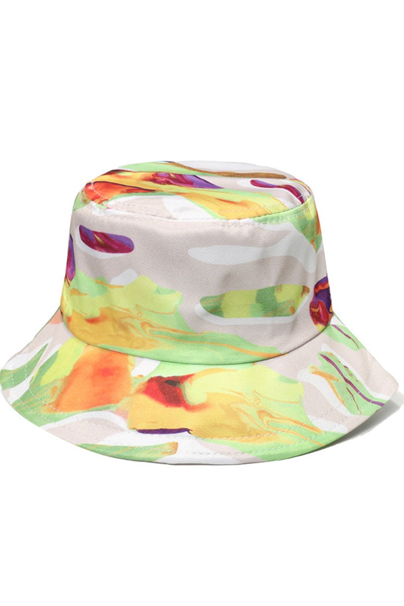 PATTERNED CASUAL BUCKET HAT