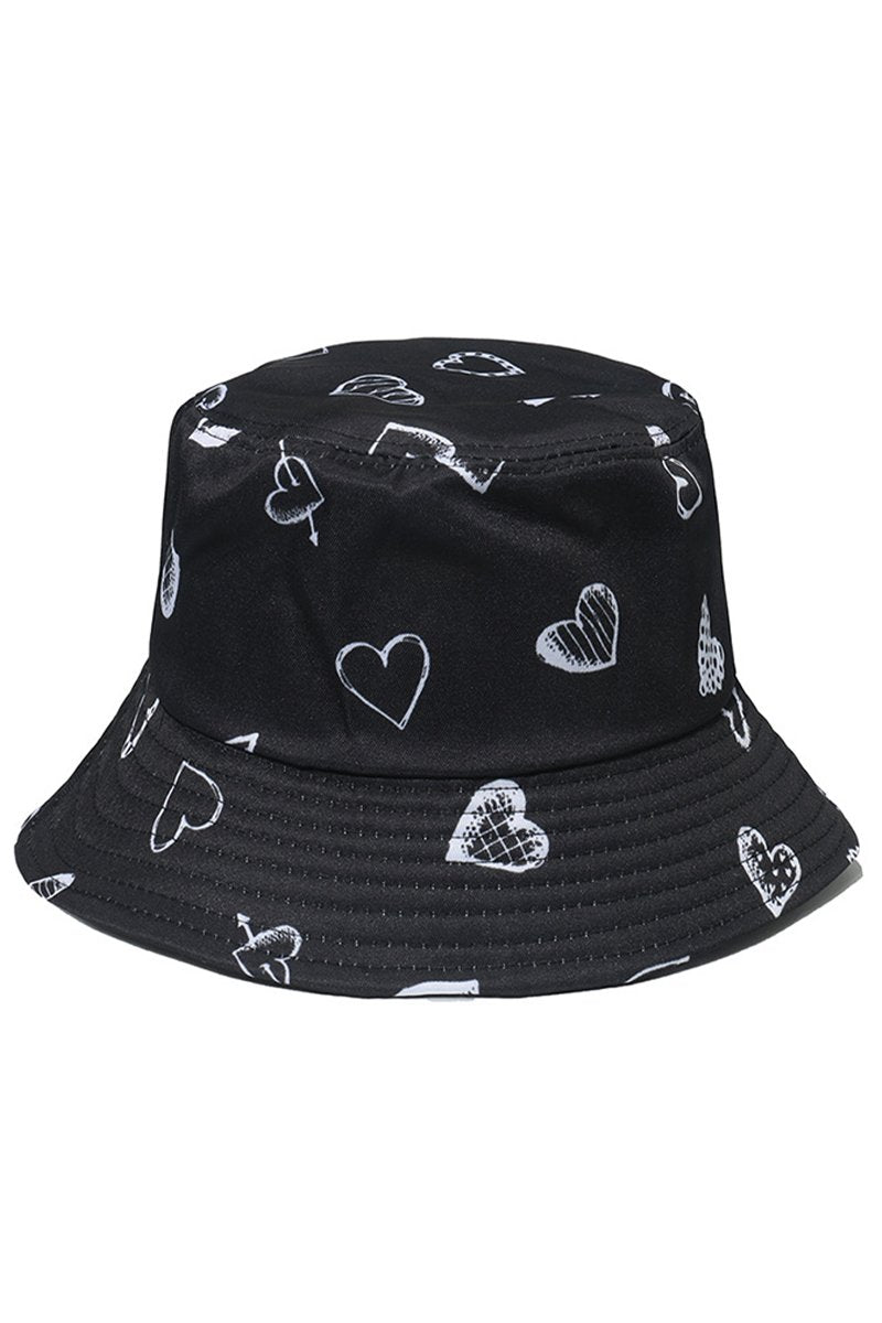 PATTERNED CASUAL BUCKET HAT