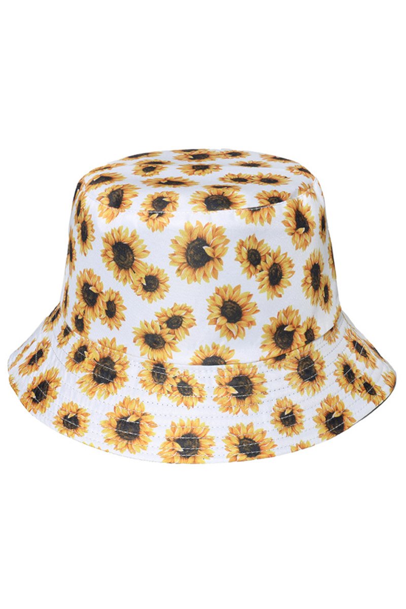 FLORAL PRINTING FASHION FISHERMAN HAT BUCKET HAT