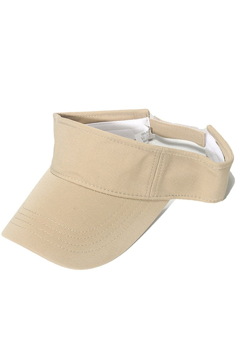 SOLID BASIC SUMMER SUNCAP VISOR