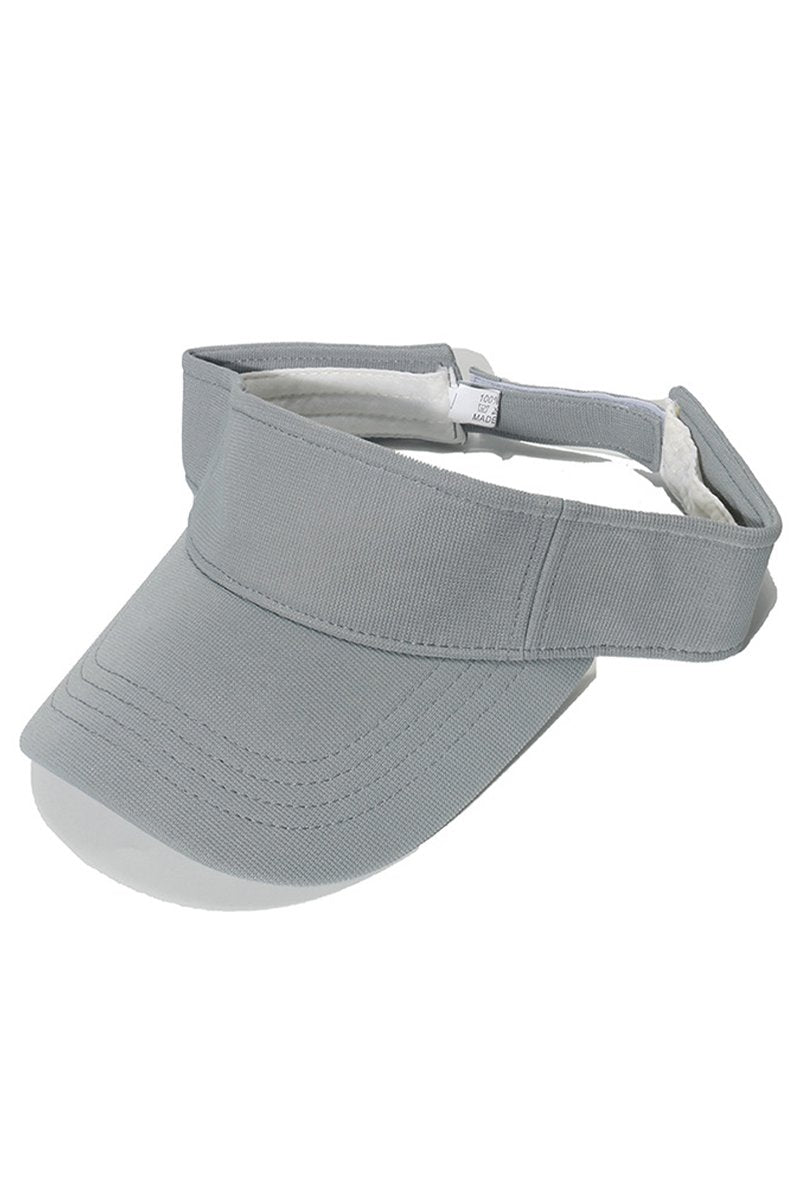 SOLID BASIC SUMMER SUNCAP VISOR