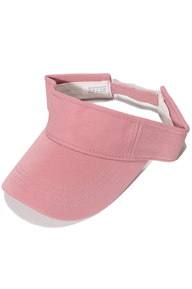 SOLID BASIC SUMMER SUNCAP VISOR