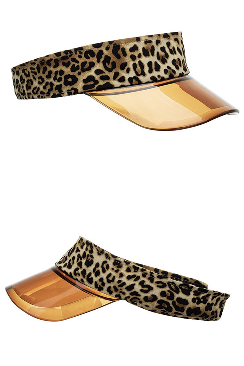 TRENDY ANIMAL PRINTING SUMMER SUNCAP VISOR