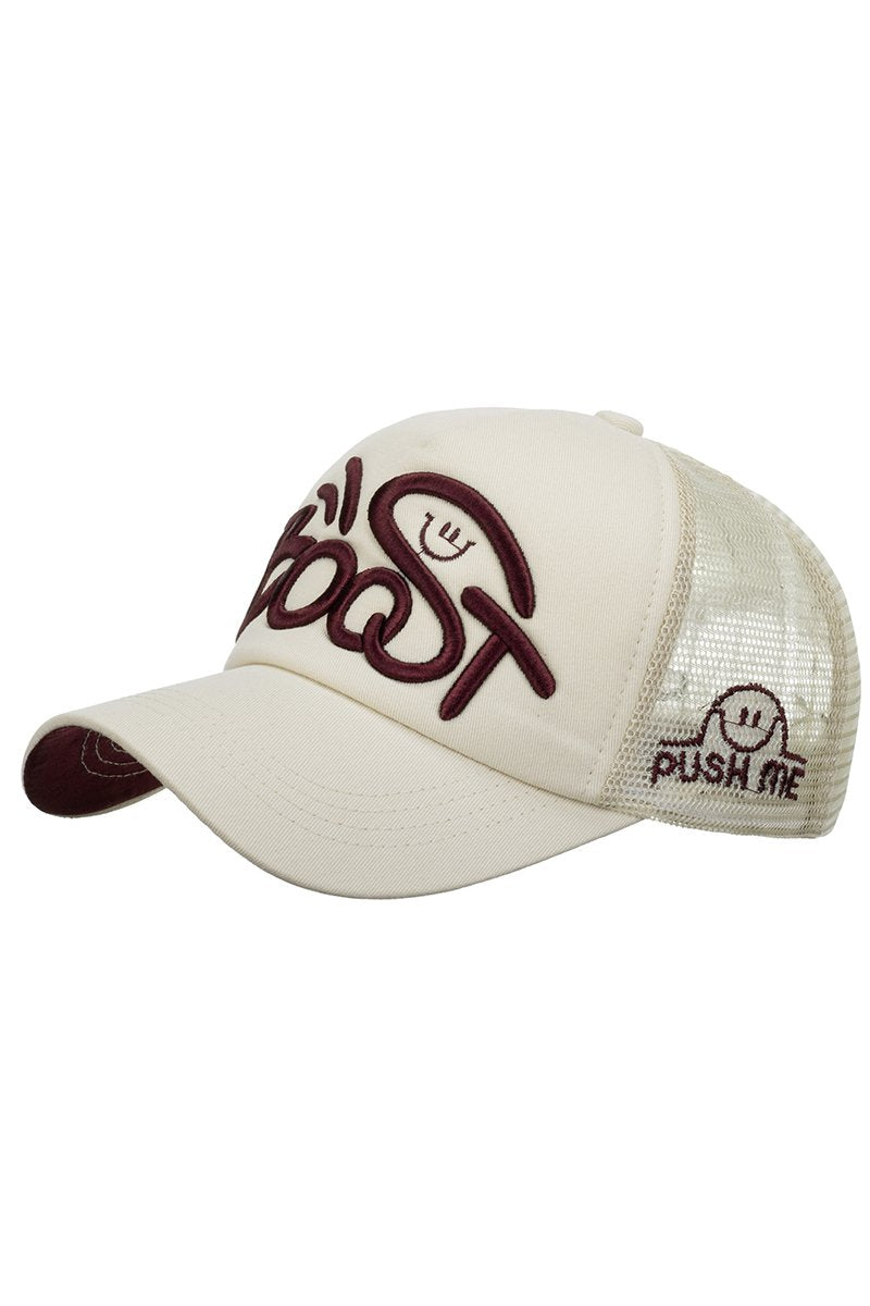 LOGO STITCHED COOL BASEBALL CAP