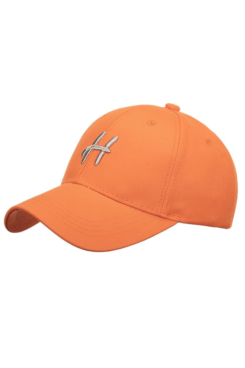 LOGO STITCHED SIMPLE BASEBALL CAP