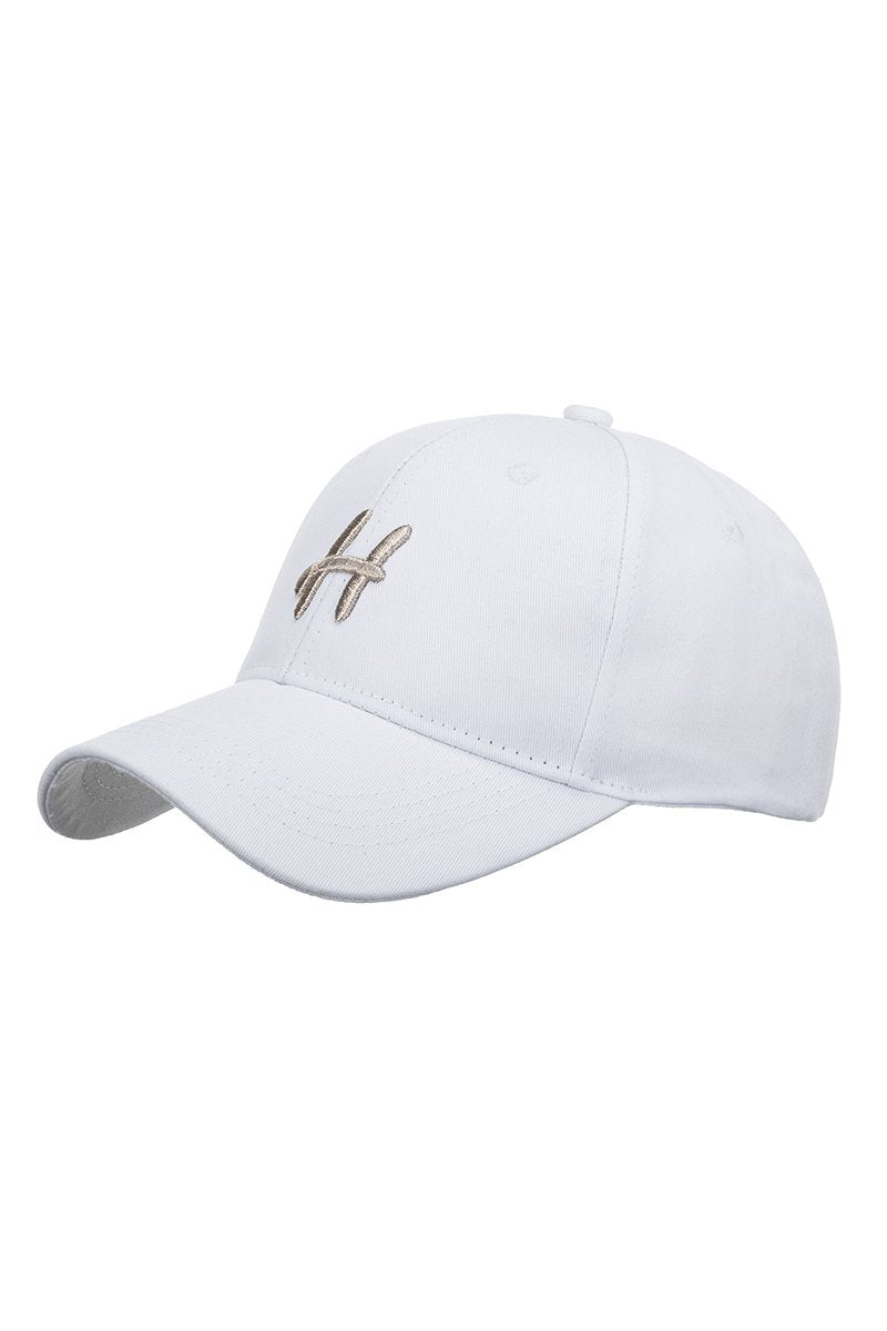 LOGO STITCHED SIMPLE BASEBALL CAP