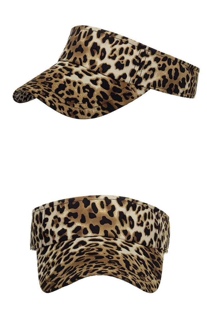 NEW ANIMAL PRINTING SUMMER SUNCAP VISOR