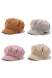 CORDUROY CASUAL NEWSBOY CAP