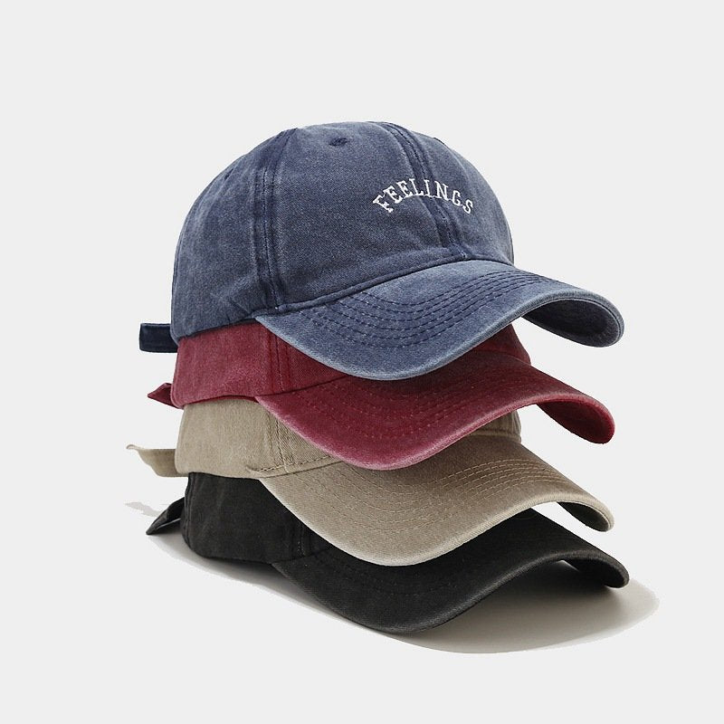 FEELINGS LETTERING BASIC BASEBALL CAP