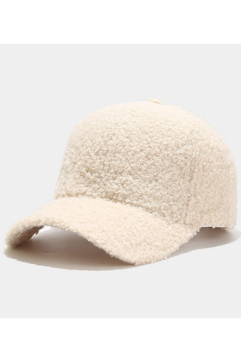 PLUSH WARM BASEBALL CAP