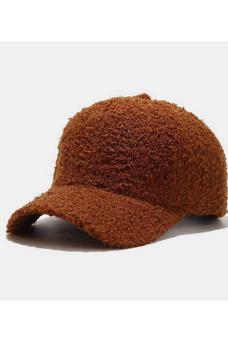 PLUSH WARM BASEBALL CAP