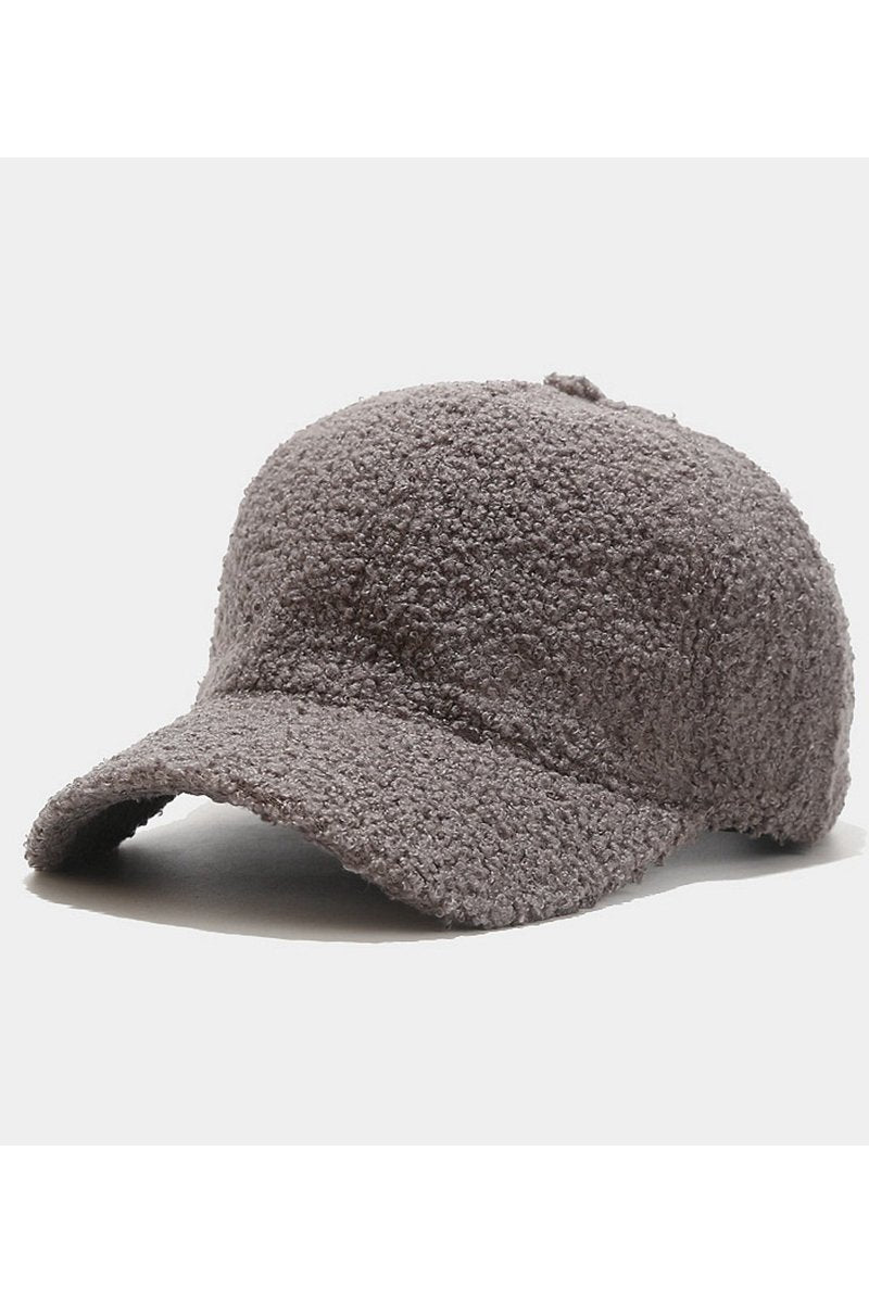 PLUSH WARM BASEBALL CAP