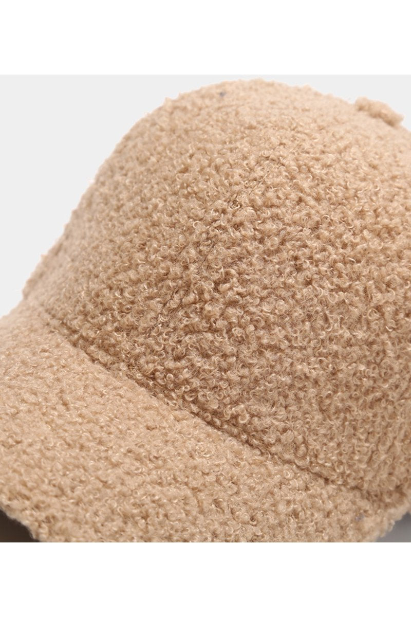 PLUSH WARM BASEBALL CAP