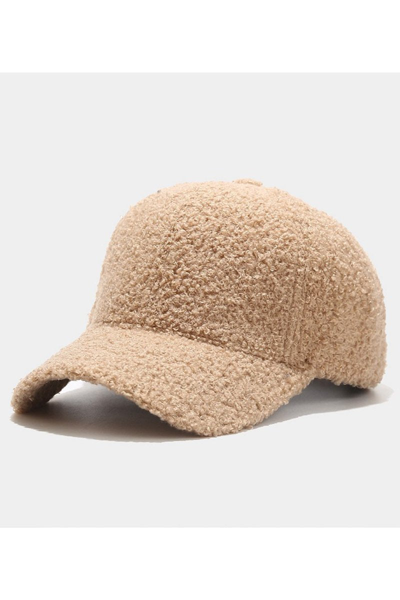 PLUSH WARM BASEBALL CAP