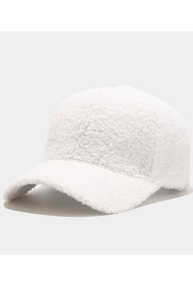 PLUSH WARM BASEBALL CAP