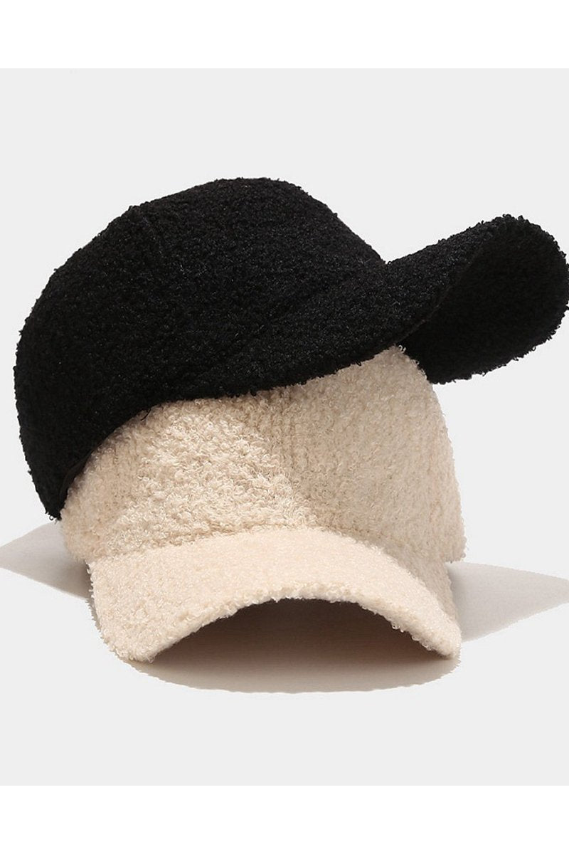 PLUSH WARM BASEBALL CAP