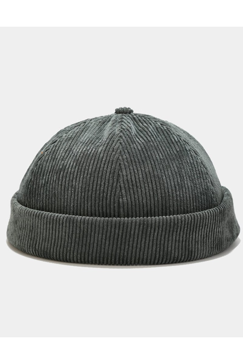 CORDUROY BRIMLESS FASHION CASUAL CAP