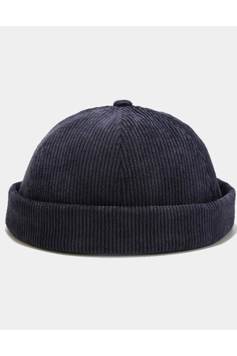 CORDUROY BRIMLESS FASHION CASUAL CAP