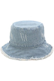 VINTAGE DENIM CASUAL BUCKET HAT
