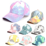 TIE DYED TRENDY BASEBALL CAPS