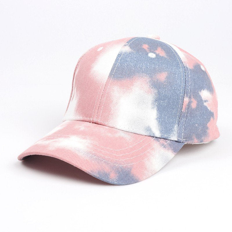 TIE DYED TRENDY BASEBALL CAPS