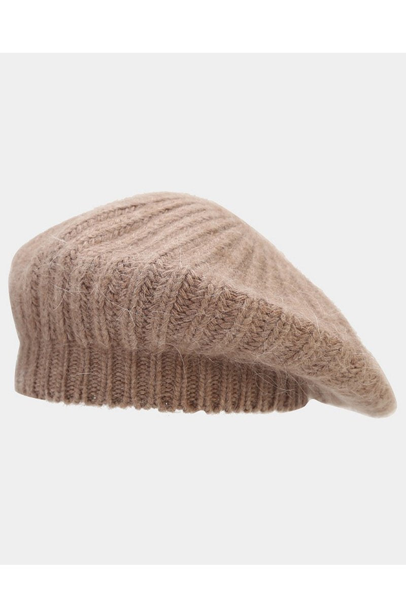 KNITTED CASUAL BERET HAT