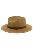 DANDY STITCHED BELT SUMMER PANAMA HAT