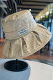 LETTER PATCH DECOR BUCKET HAT