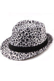 LEO, LEOPARD FASHION FEDORA