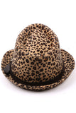 LEO, LEOPARD FASHION FEDORA