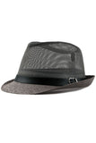 FASHION JAZZ MESH BEACH FEDORA