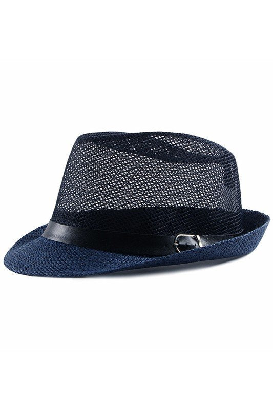 FASHION JAZZ MESH BEACH FEDORA