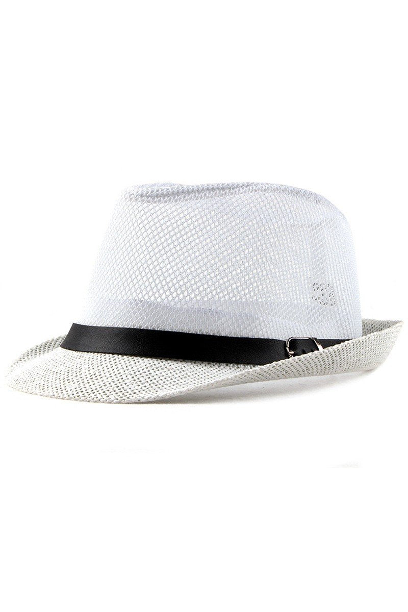 FASHION JAZZ MESH BEACH FEDORA