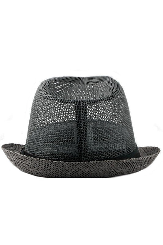 FASHION JAZZ MESH BEACH FEDORA