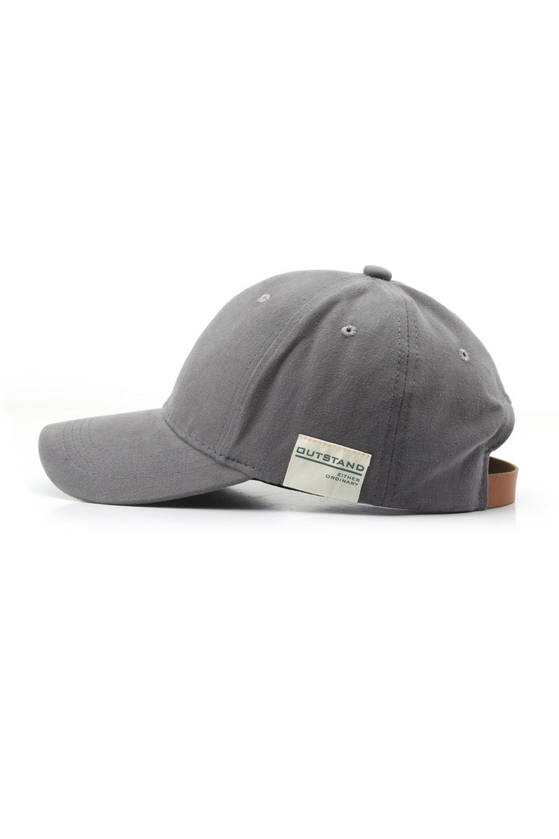 WOMEN LETTER LABEL BASEBALL CAP