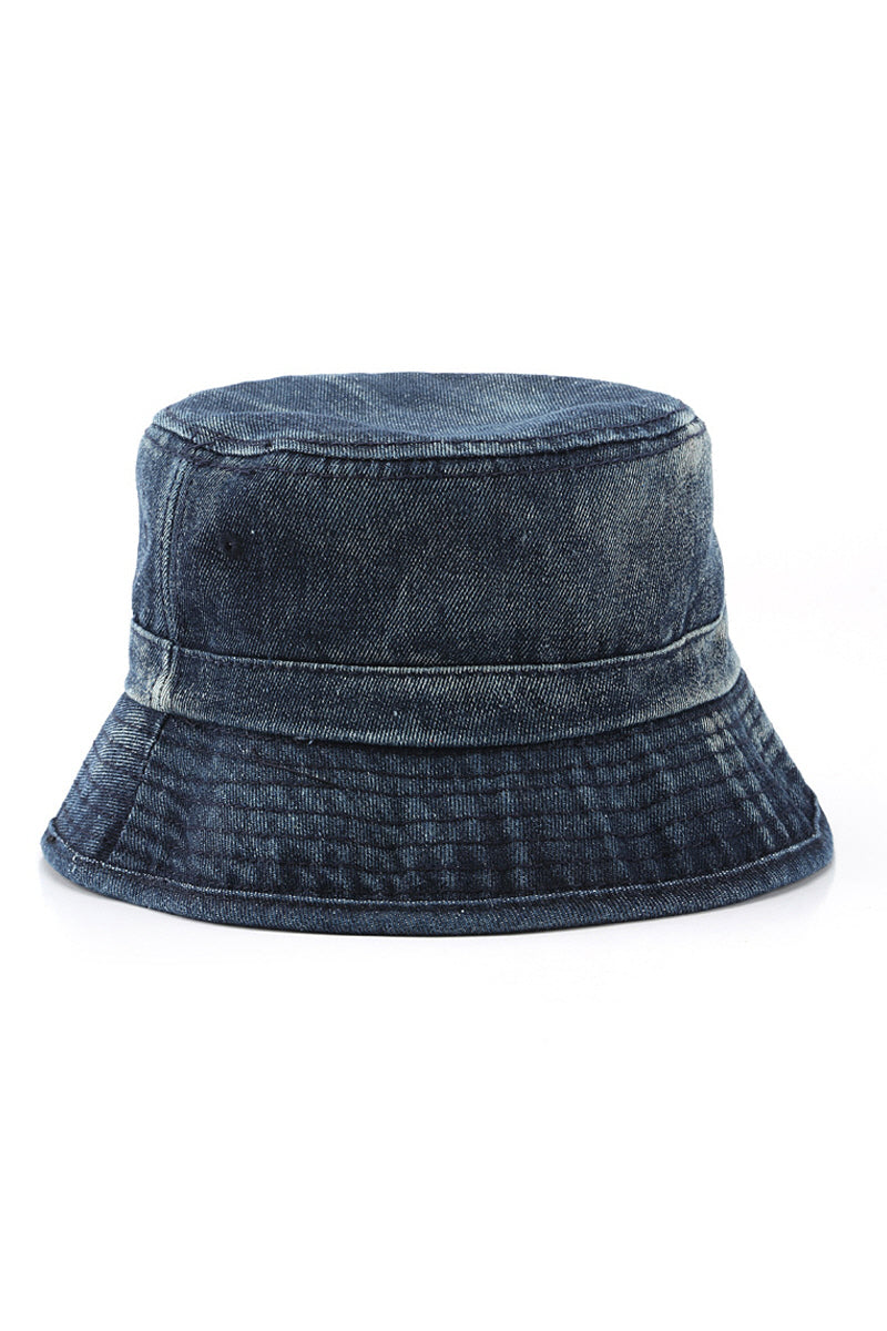 WOMEN DENIM CASUAL BUCKET HAT