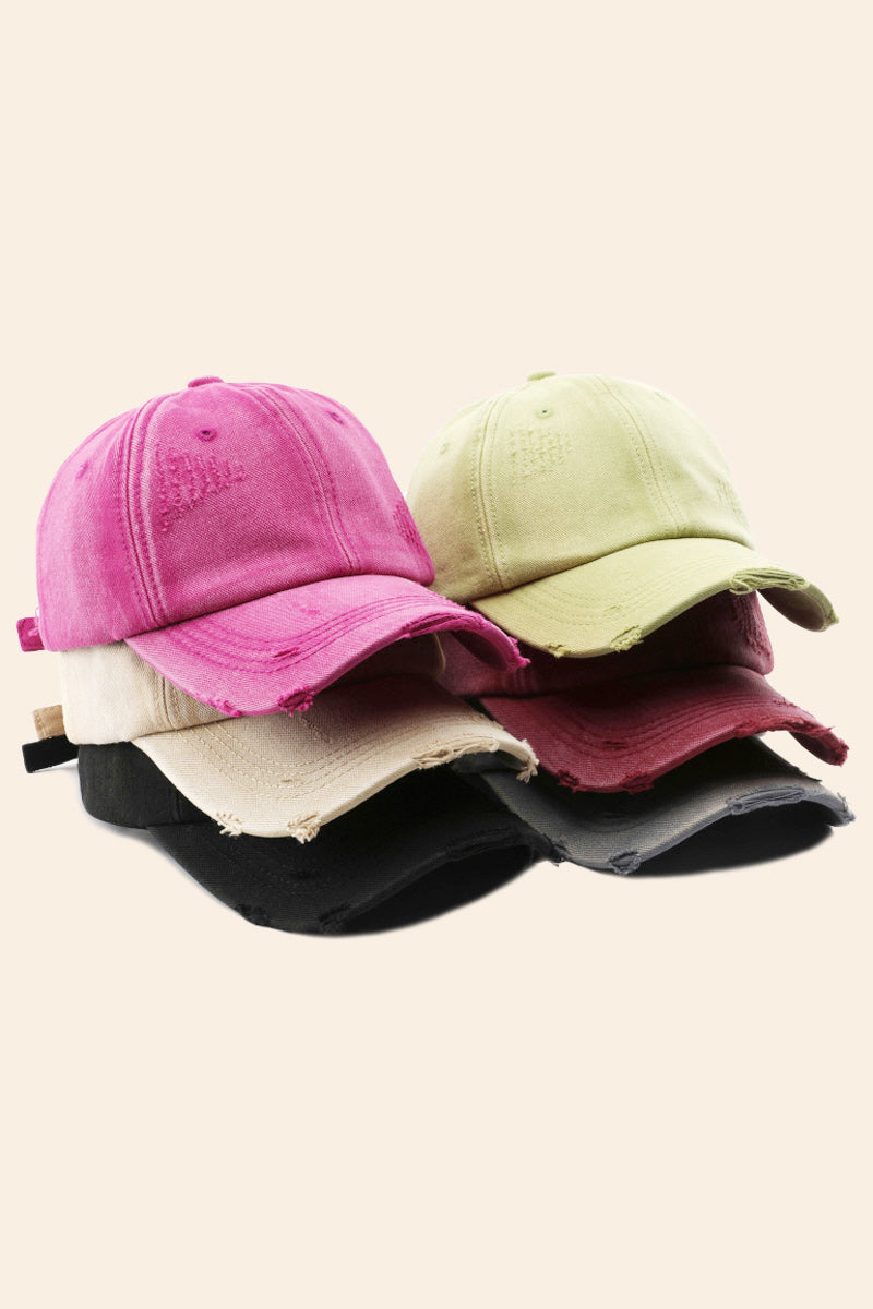 ADJUSTABLE CASUAL BASEBALL CAP FOR DAILY LIFE