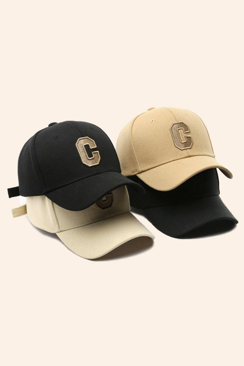 WOMEN FASHION C LETTER BASEBALL CAP