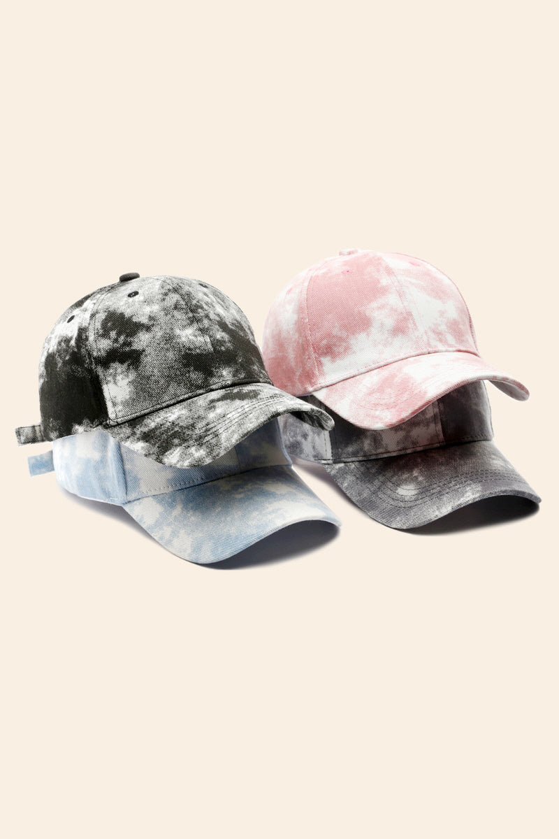 WOMEN TIE DYE FASHION BASEBALL CAP FOR DAILY LIFE