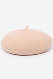 SOLID FUZZY BERET